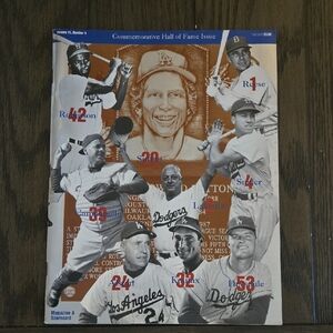 Vintage 1998 Dodgers Commemorative Hall of Fame Issue Magazine